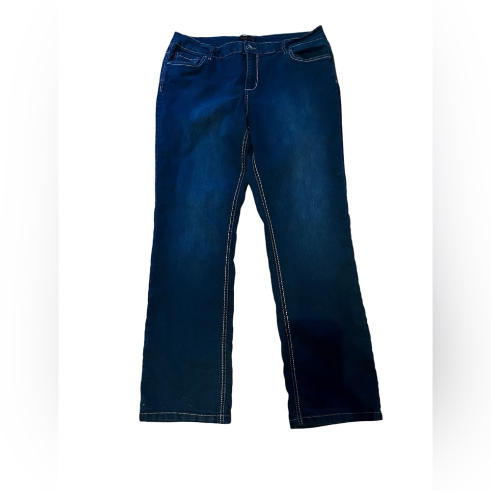 Suko Plus Size 18 High Waist Wide Leg Jeans